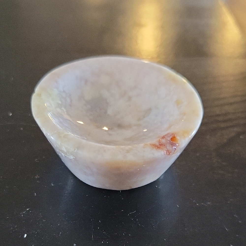 Flower Agate Mini Bowl Crystal